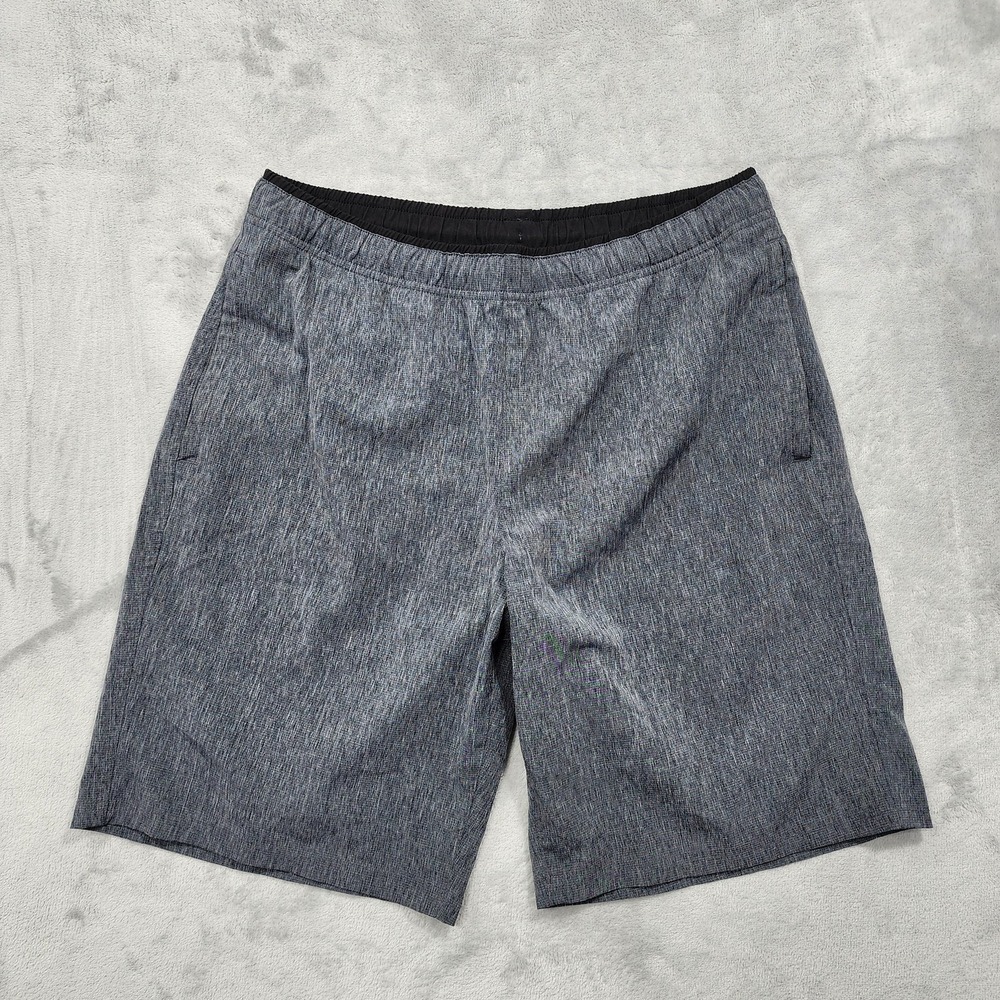Old Navy Active Shorts Mens S Gray 9" Inseam Woven‎ Athletic Running Gym Workout